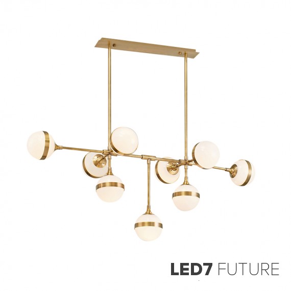 Loft Industry Modern - Balls Plan Chandelier